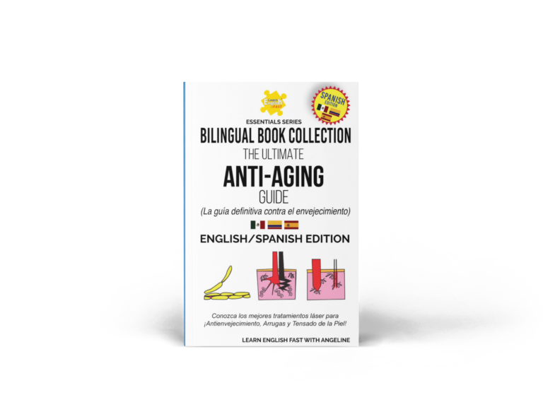 English spanish bilingual skincare book